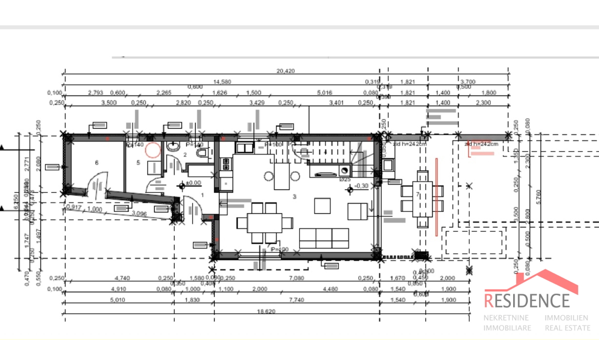 Ližnjan, nuova villa con piscina e vista mare