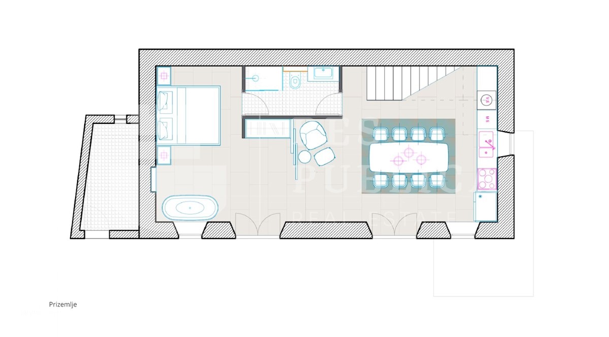 Casa da ristrutturare con concessione edilizia e progetto!