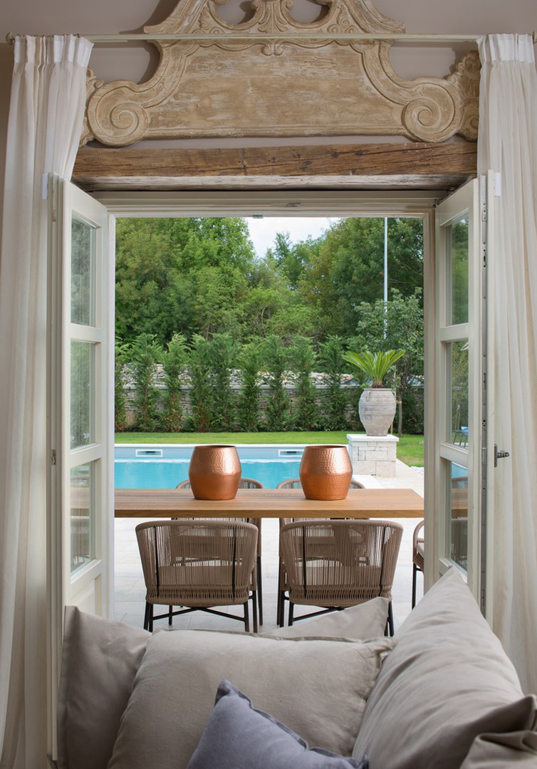 villa rustica con servizi moderni