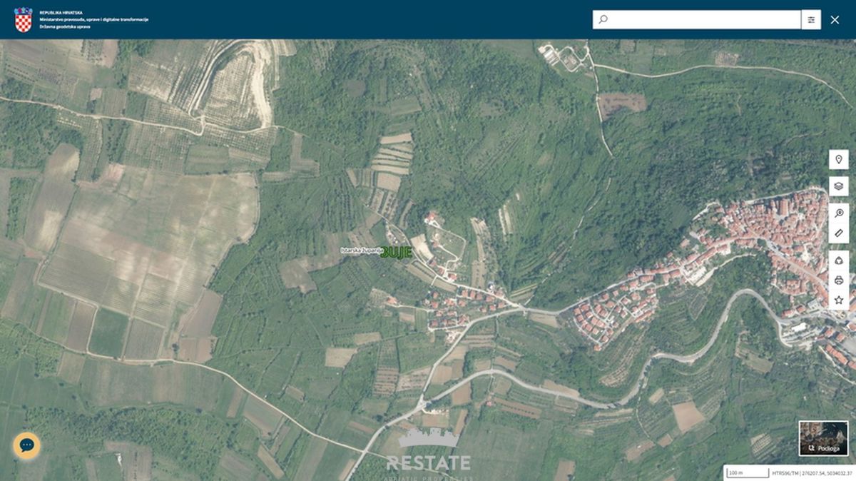 completamente, meravigliosa, con vista toscana