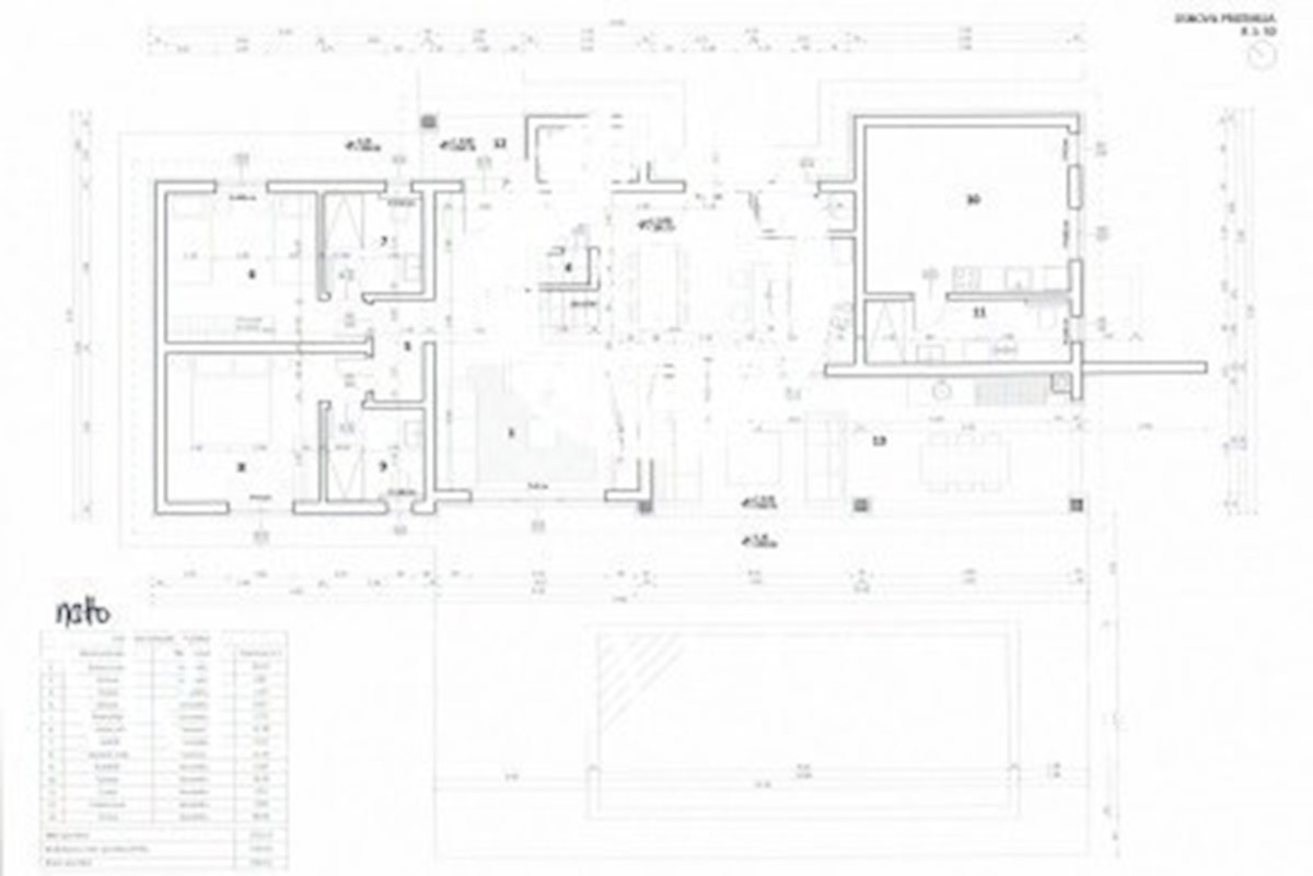 Una nuova confortevole villa con piscina, completamente attrezzata, non lontano da Rovigno