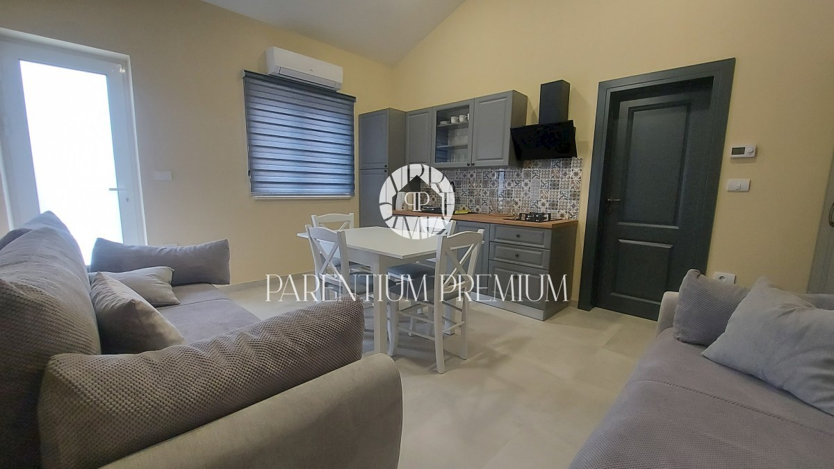 Una nuova confortevole villa con piscina, completamente attrezzata, non lontano da Rovigno