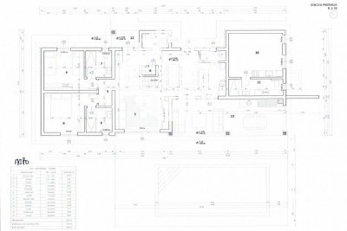 Una nuova confortevole villa con piscina, completamente attrezzata, non lontano da Rovigno