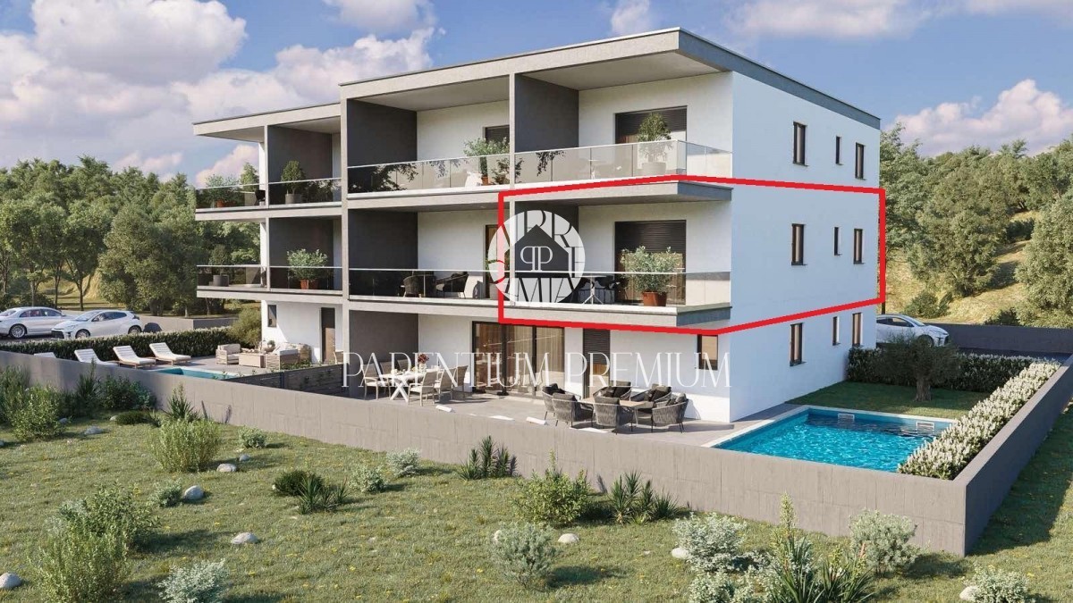 Moderno appartamento al 1° piano, a 700m dal mare e dal porto turistico