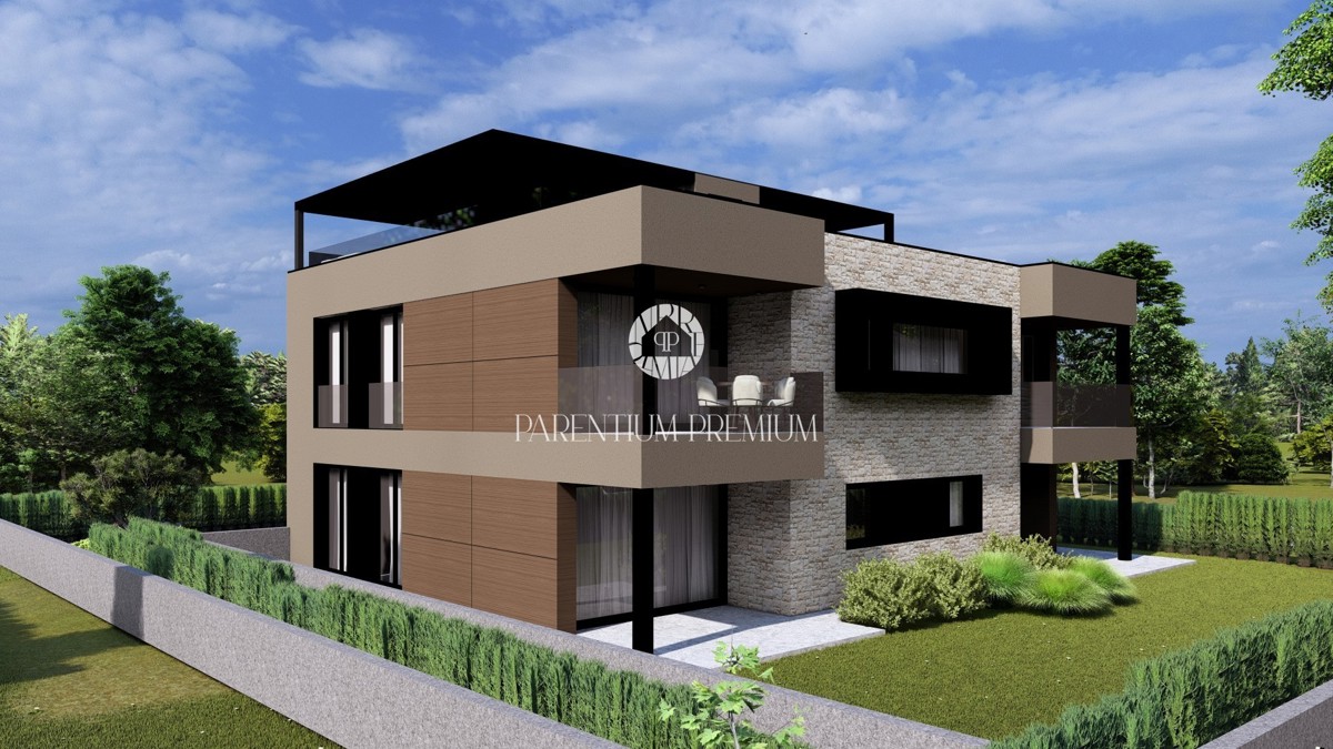 Appartamento moderno al primo piano in una zona tranquilla vicino a Parenzo