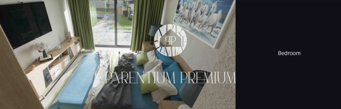 Appartamento moderno al piano terra con vista mare