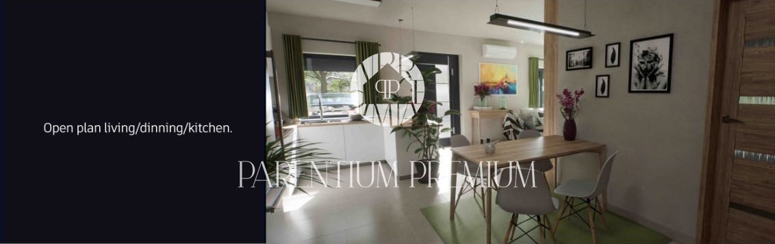 Appartamento moderno al piano terra con vista mare