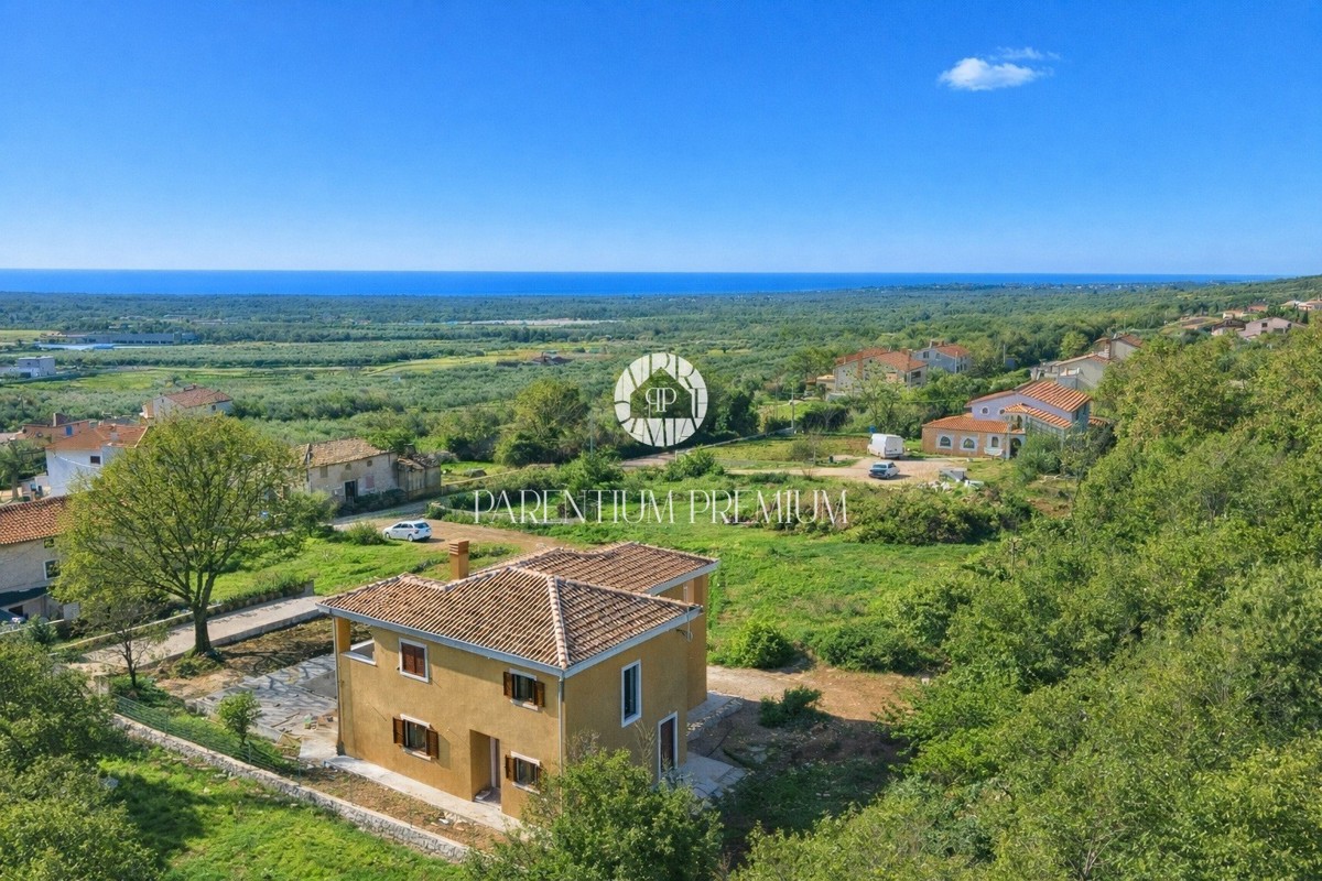 Casa indipendente con piscina e vista panoramica sul mare