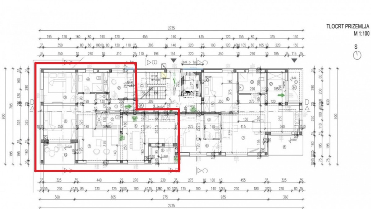 Comodo appartamento al piano terra con cortile in nuova costruzione in bella posizione