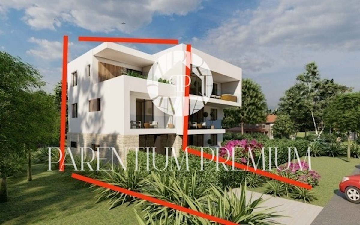 Poreč, terraced house 800 m from the sea