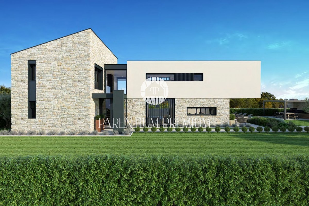 Villa di lusso con piscina riscaldata e vista mare vicino a Parenzo