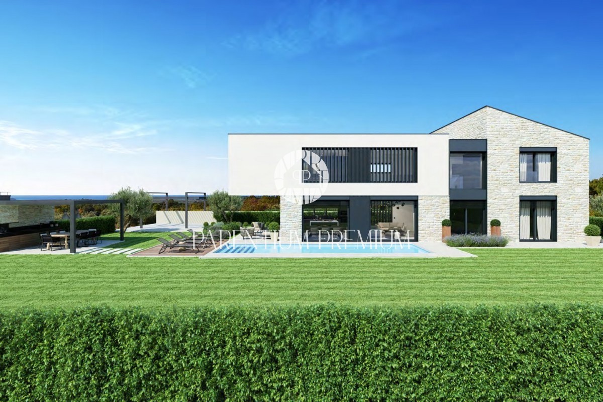 Villa di lusso con piscina riscaldata e vista mare vicino a Parenzo