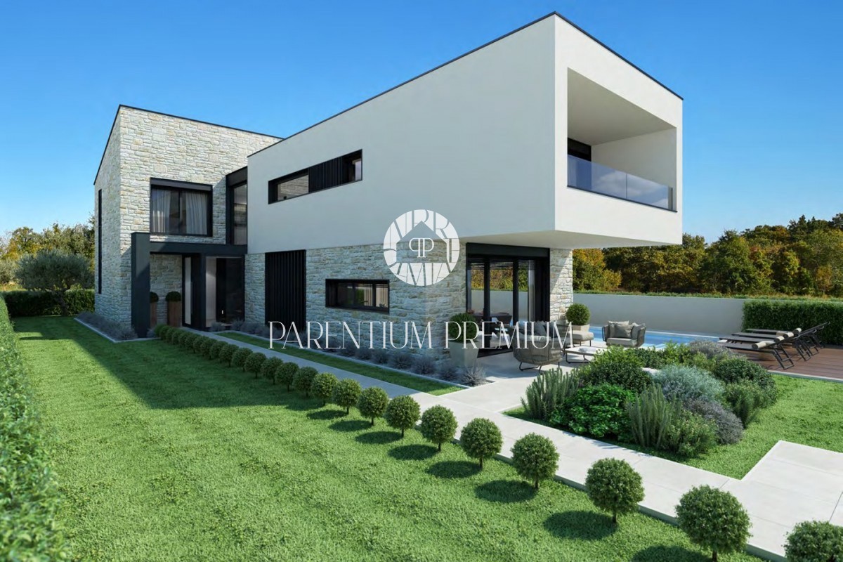 Villa di lusso con piscina riscaldata e vista mare vicino a Parenzo