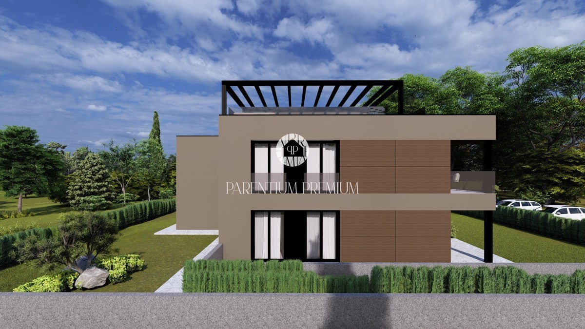 Appartamento moderno al primo piano con un’ampia terrazza sul tetto – Zona Parenzo