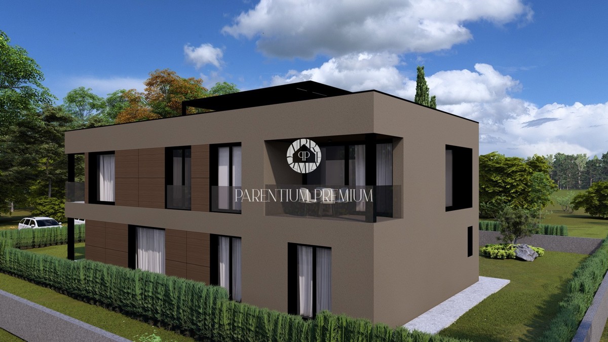 Appartamento moderno al primo piano con un’ampia terrazza sul tetto – Zona Parenzo