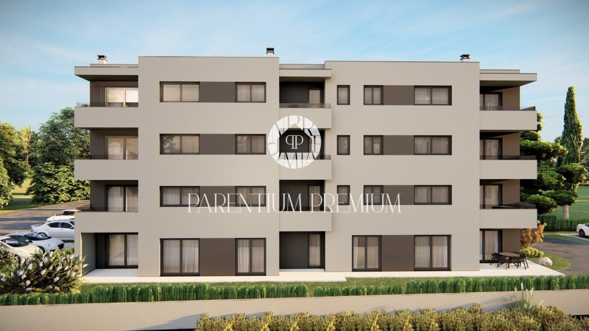 Appartamento con terrazza e 2 camere da letto in un edificio moderno con ascensore
