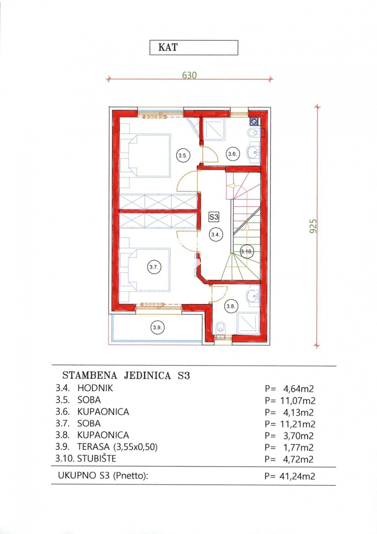 Terreno edificabile con progetto e permesso per la costruzione di 9 case