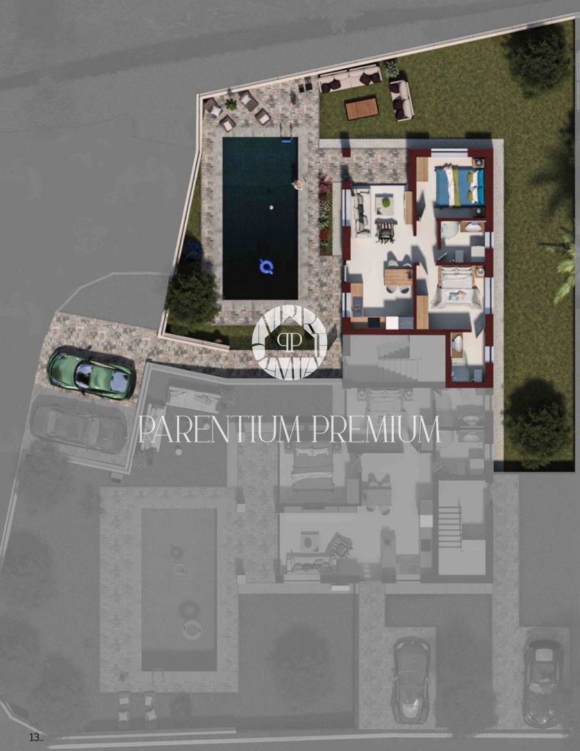 Nuova costruzione di alta qualità al piano terra, appartamento a 1 km dal mare