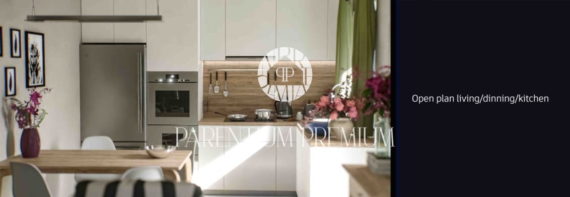 Nuova costruzione di alta qualità al piano terra, appartamento a 1 km dal mare