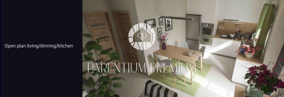 Nuova costruzione di alta qualità al piano terra, appartamento a 1 km dal mare