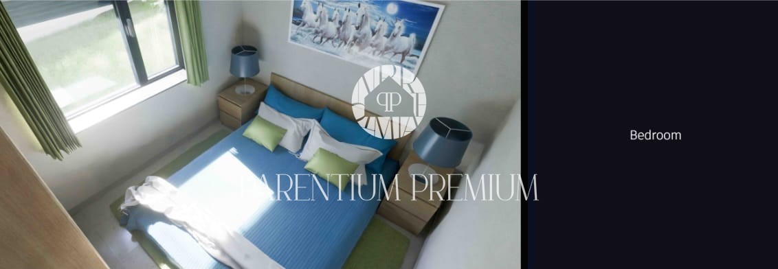 Nuova costruzione di alta qualità al piano terra, appartamento a 1 km dal mare