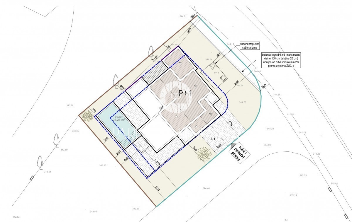 Terreno edificabile con progetto