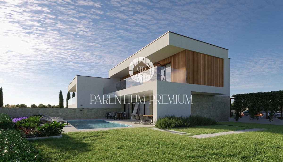 Villa di qualità con piscina riscaldata, mobili di design e incantevole vista sul mare
