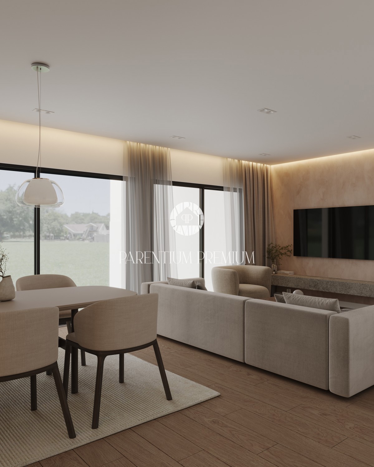 Villa di qualità con piscina riscaldata, mobili di design e incantevole vista sul mare