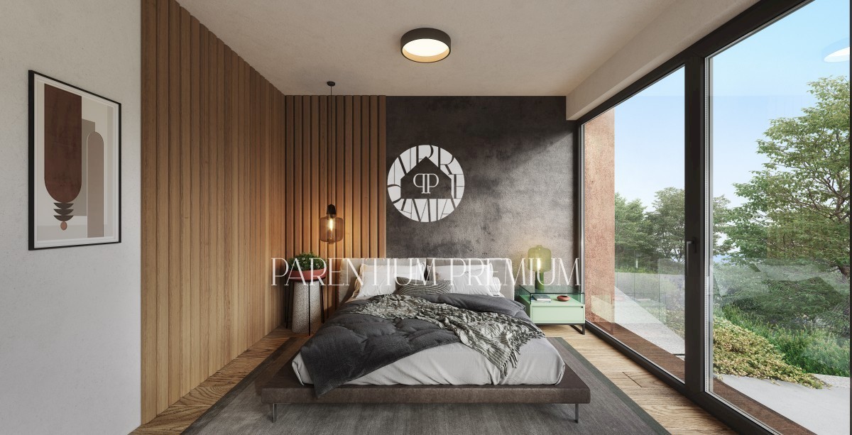 Una nuova villa di design con piscina nel cuore della cittadina istriana