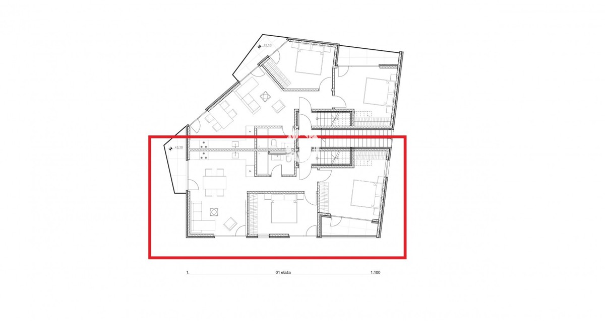 Appartamento moderno con oasi privata sul tetto vicino a Parenzo