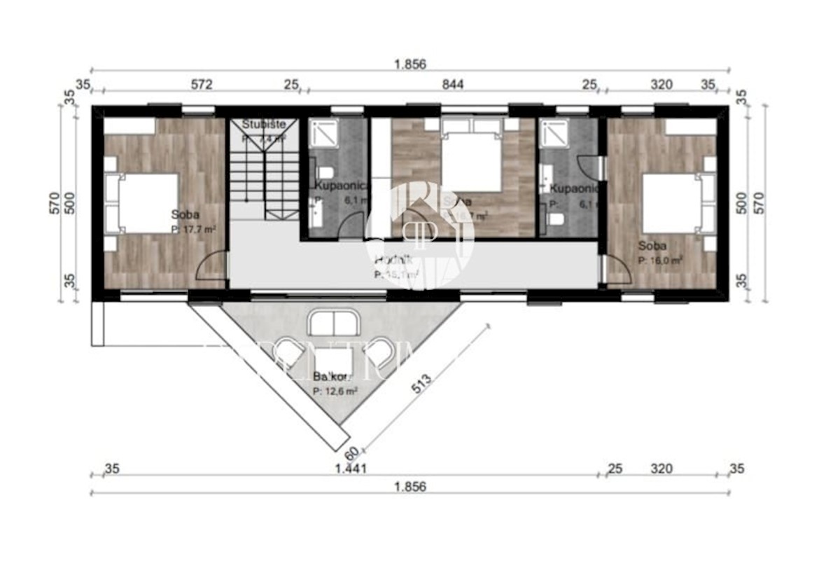 Nuova villa moderna con piscina in una posizione tranquilla