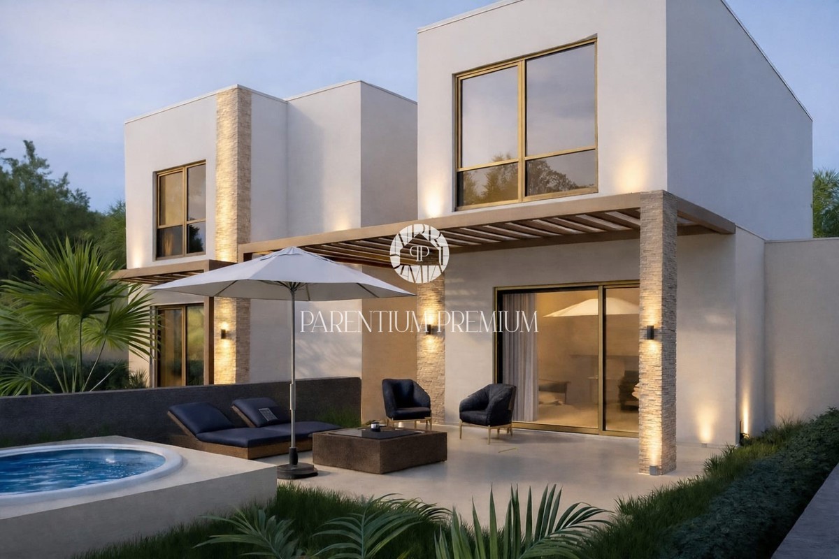 Costruzione ISOTEX di alta qualità – Casa ad alta efficienza energetica con vista mare