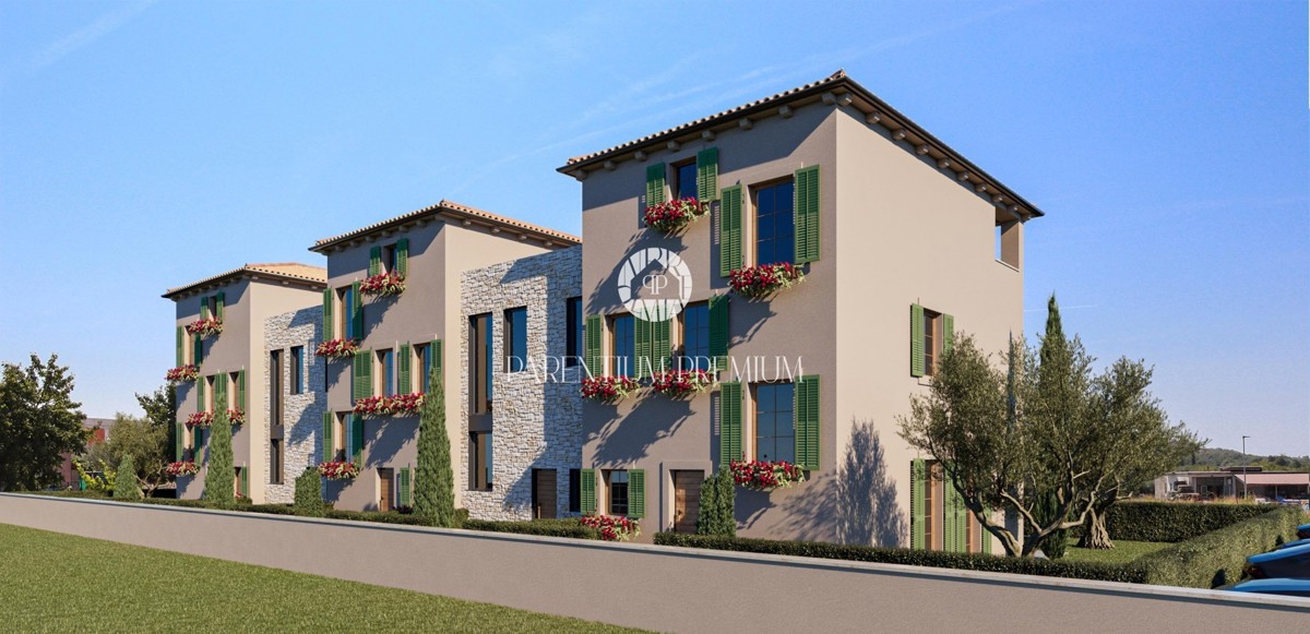 Casa mediterana a schiera a 2 km dal centro di Parenzo e dal mare