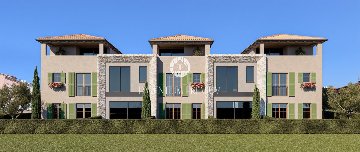 Casa mediterana a schiera a 2 km dal centro di Parenzo e dal mare