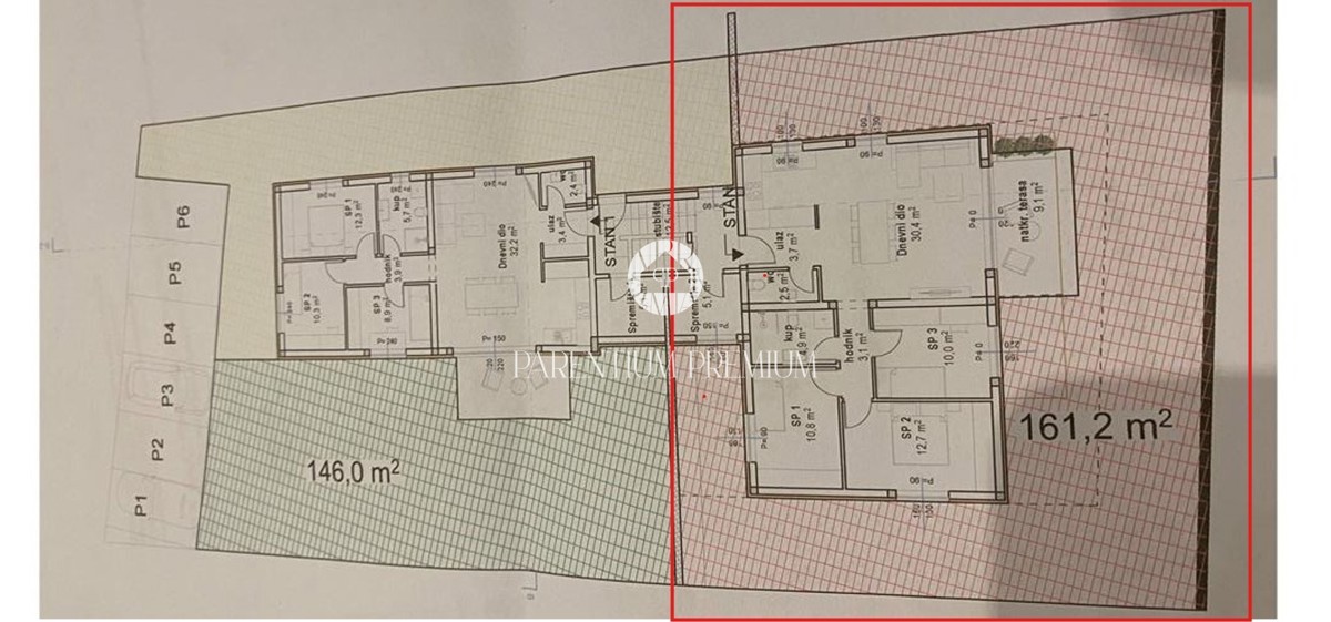 Quadrilocale in nuova costruzione, a solo 1 km dal mare