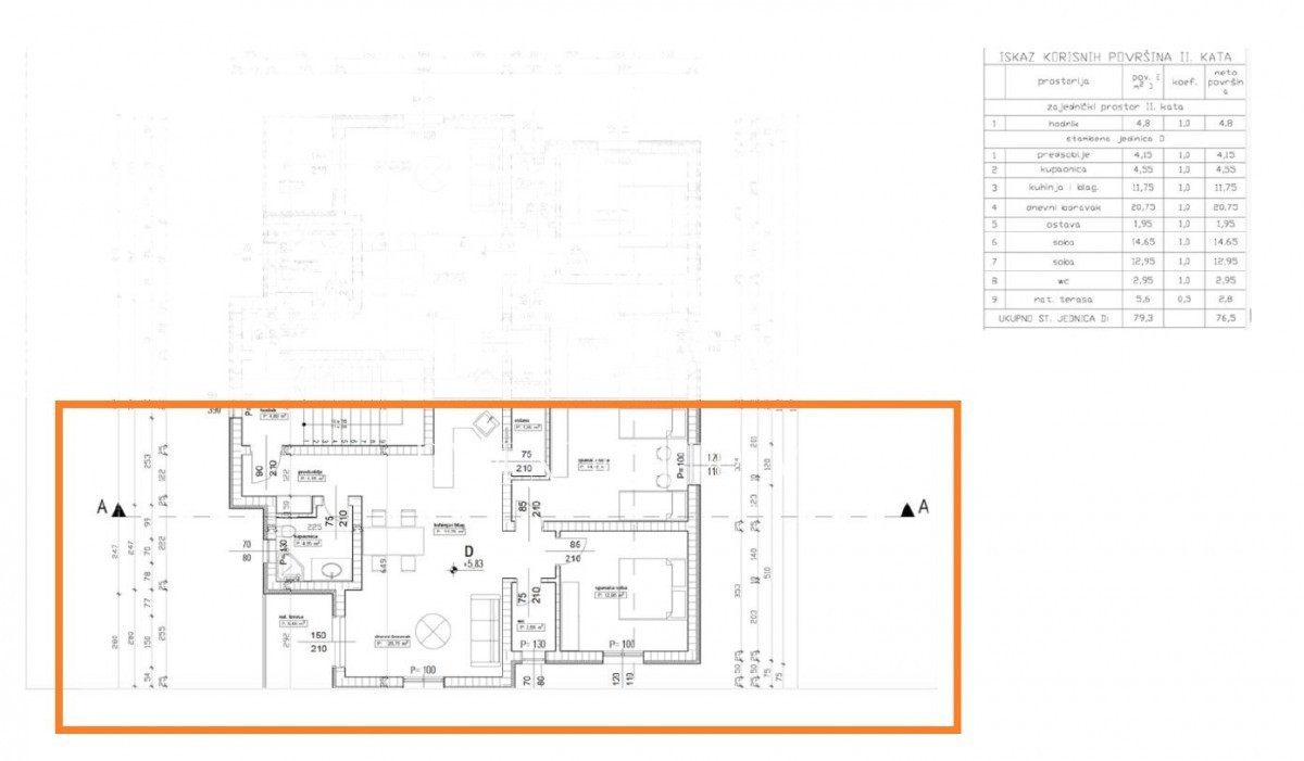 Appartamento al 2° piano di un edificio residenziale