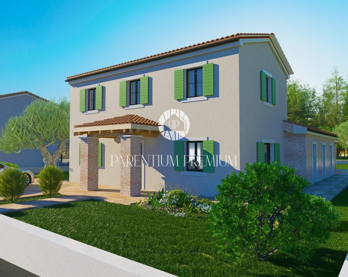 Villa in pietra d'Istria con vista sul mare
