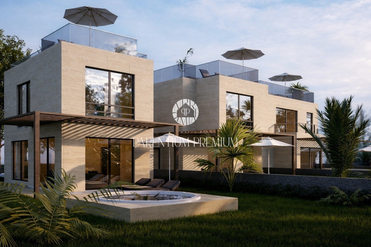 Casa ad alta efficienza energetica con vista mare e ampio giardino