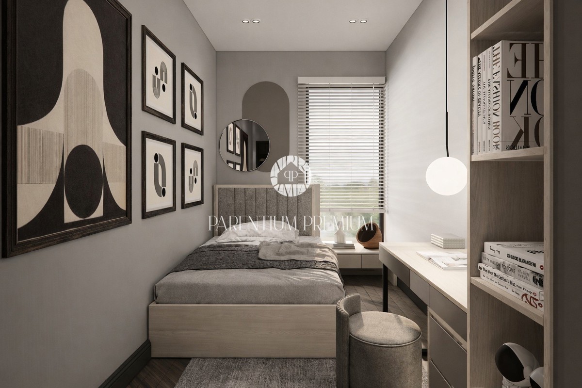 Casa ad alta efficienza energetica con vista mare e ampio giardino