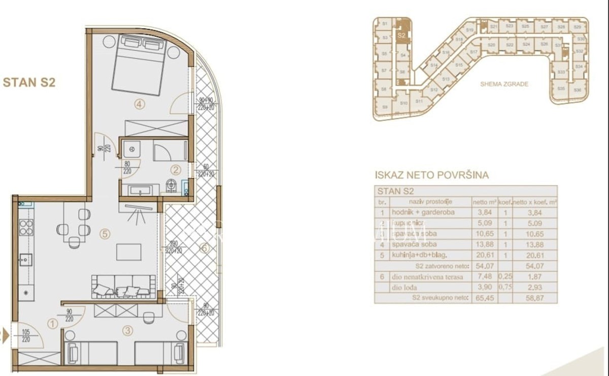 Moderno appartamento nel centro della città nell'edificio più bello dell'Istria