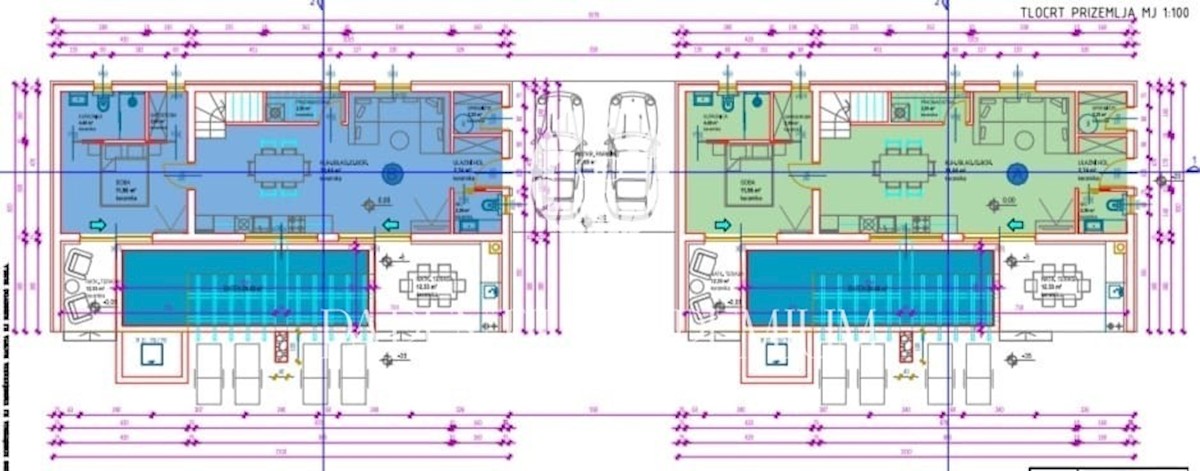 Nuova casa moderna con piscina vicino a Parenzo