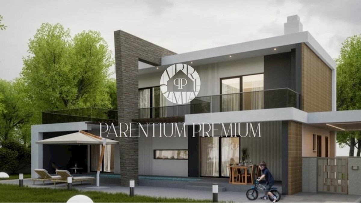 Nuova casa moderna con piscina vicino a Parenzo