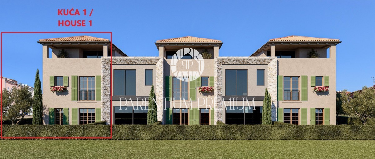 L'ultima casa di fila, a 2 km dal centro di Parenzo e dal mare