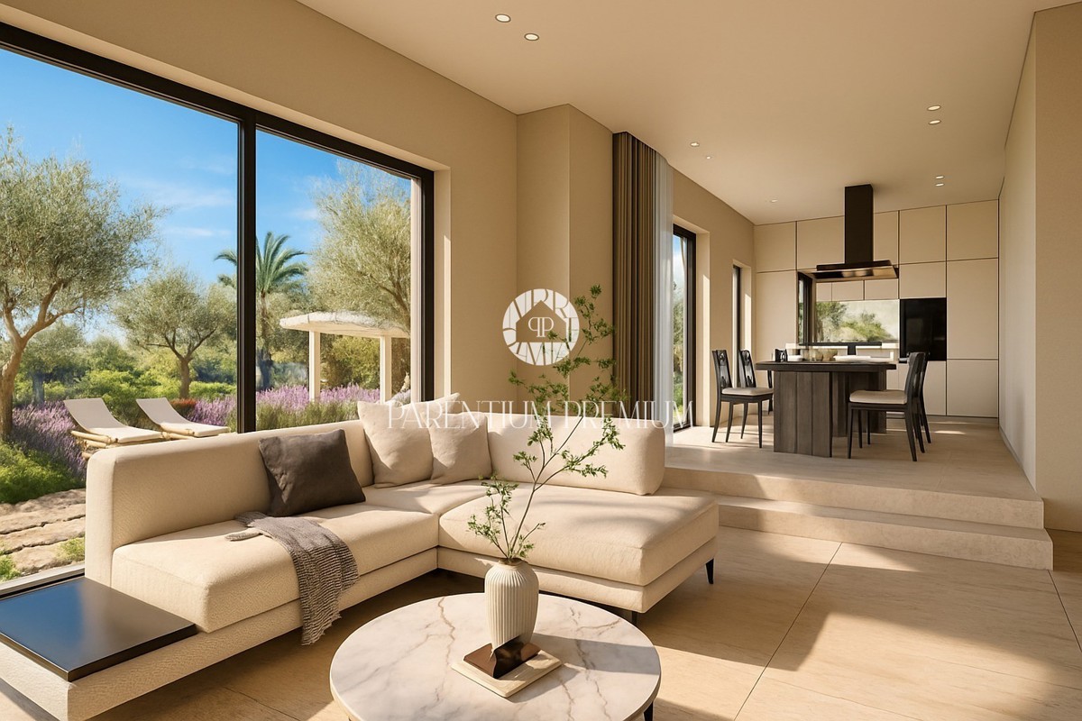 Casa ad alta efficienza energetica con piscina e vista mare