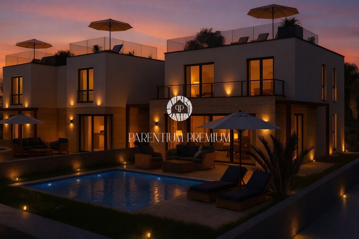 Casa ad alta efficienza energetica con piscina e vista mare