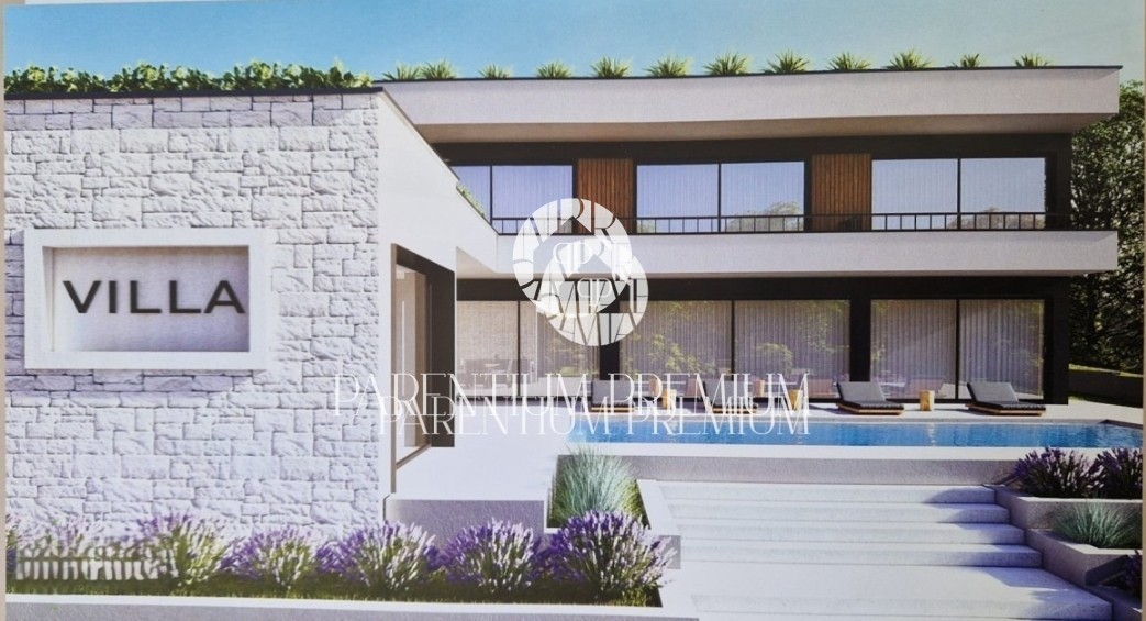 Villa di lusso con piscina e terrazza panoramica con bellissima vista sul mare