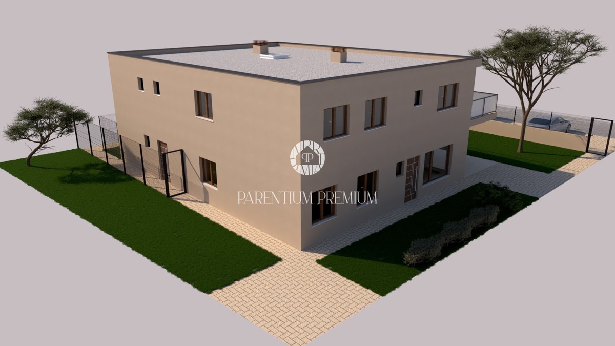 Appartamento moderno con due camere da letto e grande giardino