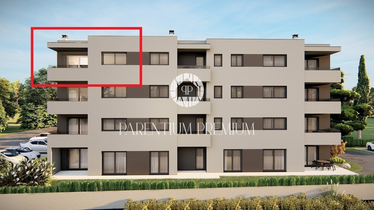 Appartamento moderno al terzo piano con due camere da letto – a 3 km dal mare