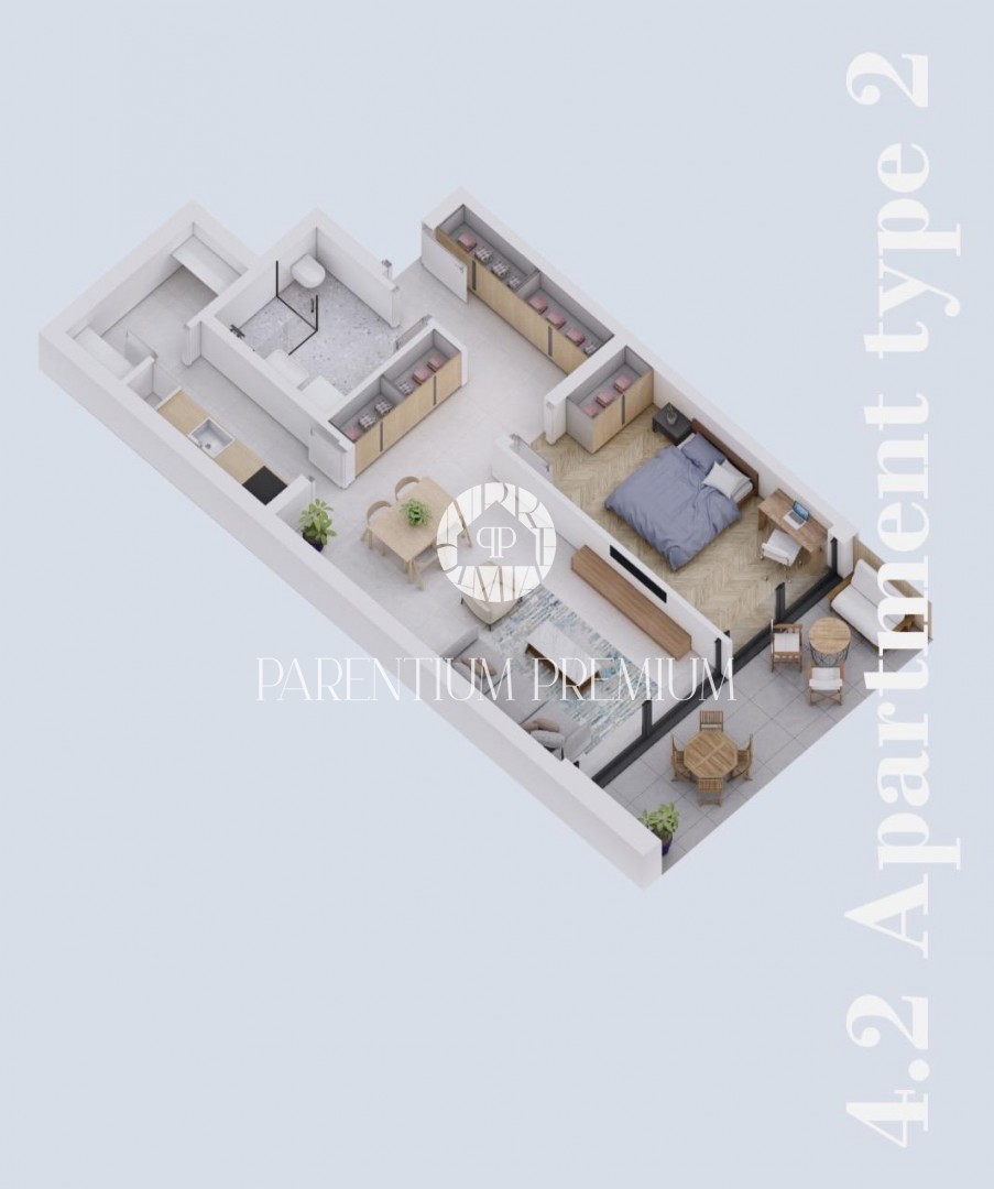 Appartamento al piano terra in una moderna nuova costruzione – Zona di Rovigno