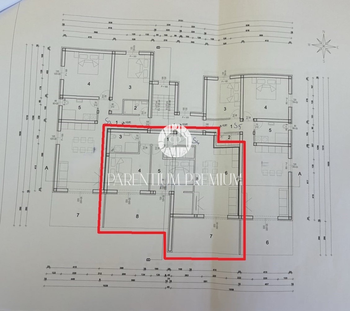 Moderno appartamento al 1° piano con due terrazzi vista mare, a soli 700 mt dal mare e dal porto turistico